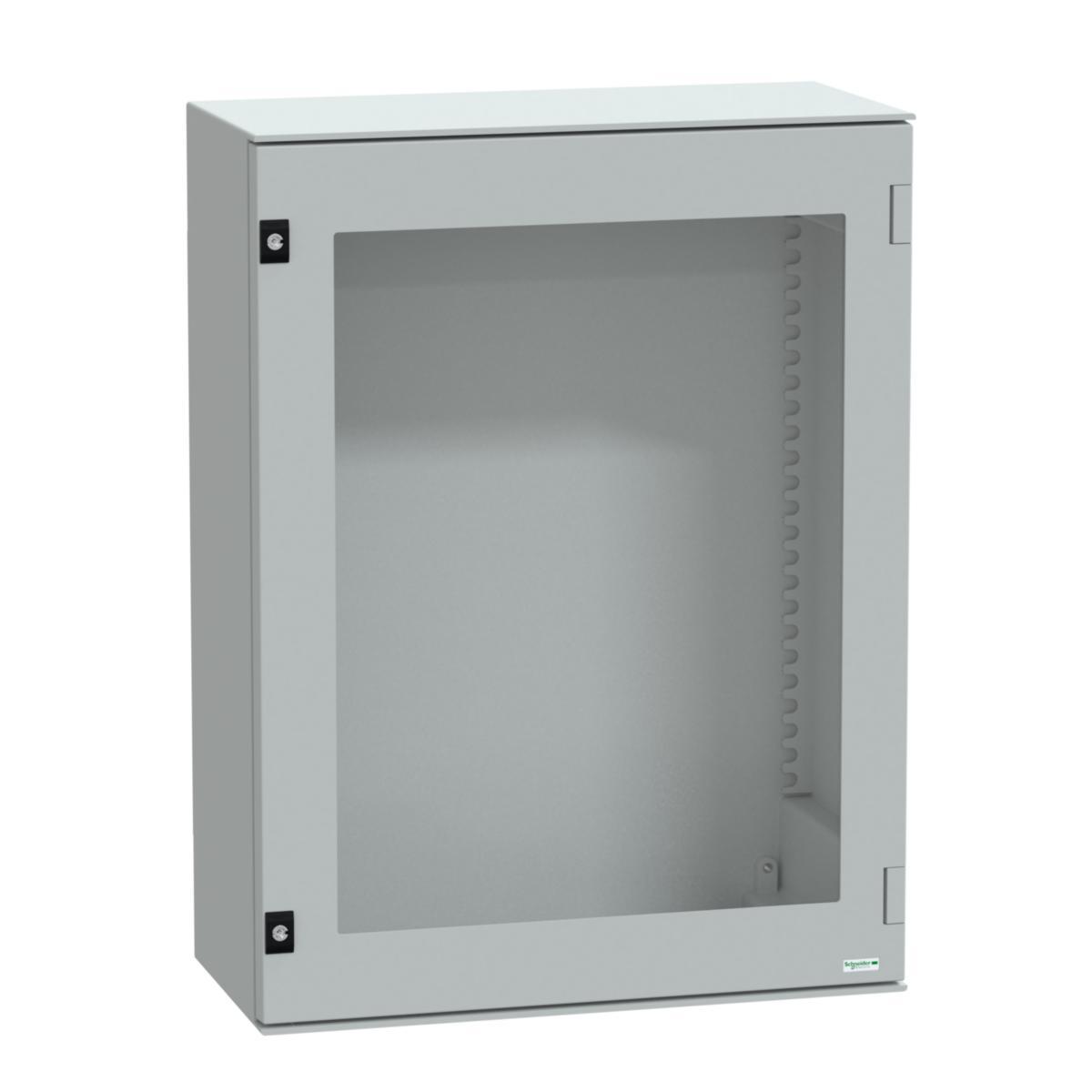 Seinäkaappi Schneider Electric Universal Enclosures Thalassa PLM - KAAPPI SEINÄAS.GRPU.ENCLOSURES NSYPLM86G. 847x636x300 LASI