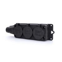 Jatkopistorasia Norwesco Power Solid 3-os IP44