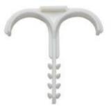 Kaapeli-/putkikiinnike betoniin ja tiileen DSS Schnabl Castor