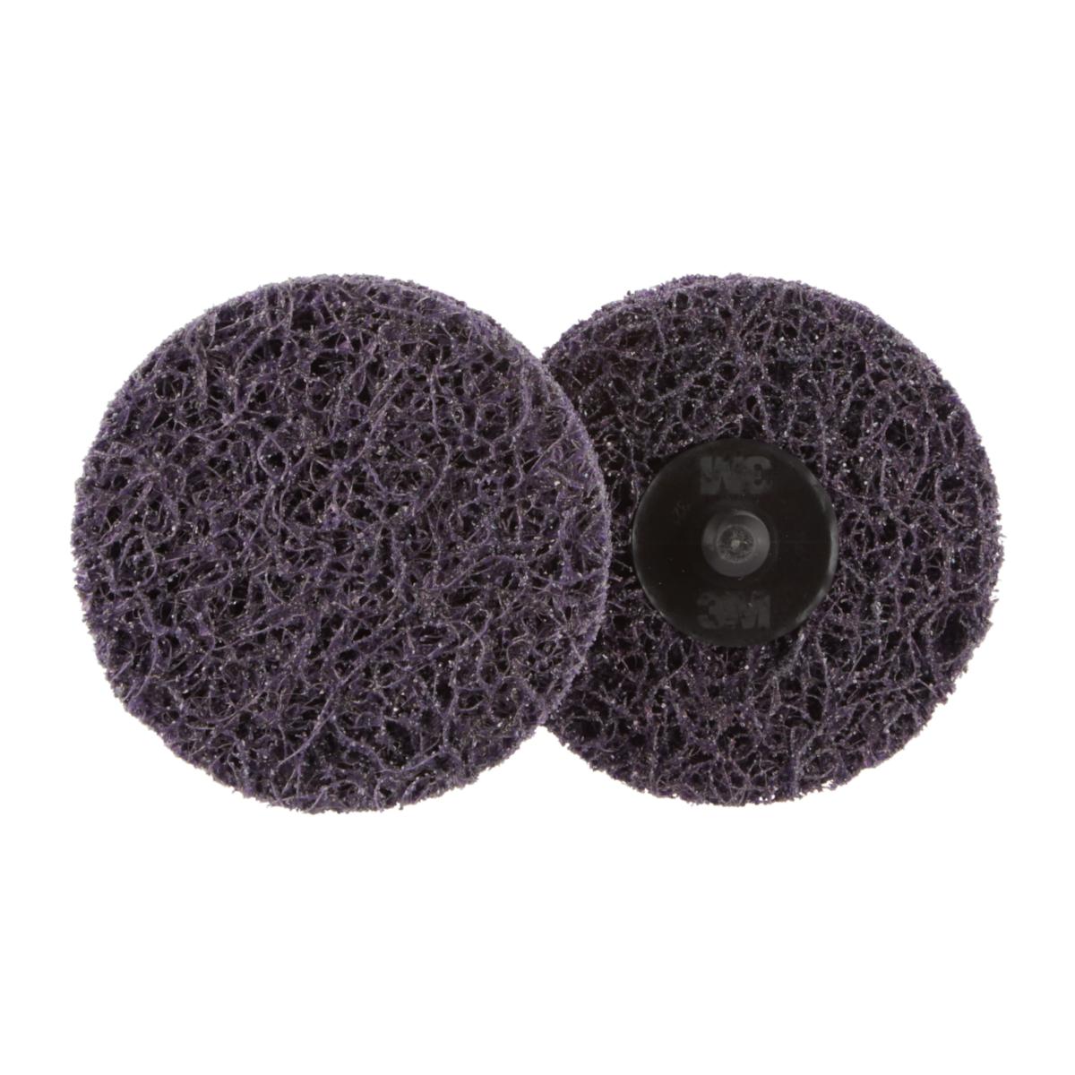 Puhdistuslaikka 3M Scotch-Brite™ Roloc™ XT Pro, lila S XCRS - PUHDISTUSLAIKKA SCOTCH-BRITE ROLOC PURPLE S-XCRS 76.2MM