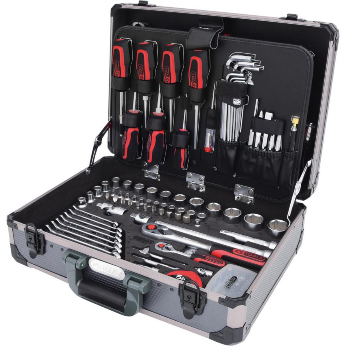 Yleistyökalusarja KSTools 1/4"+1/2" 149osaa - YLEISTYÖKALUSARJA, 149 OSAA KS TOOLS 911.0649