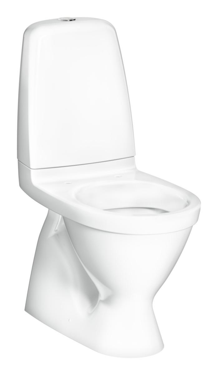 WC-laite Gustavsberg Pacific 6500 - WC-LAITE PACIFIC S-LUKKO DUO EI KANTTA