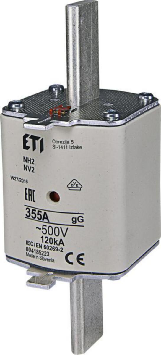 Kahvasulake ETI GG 2 - KAHVASULAKE ETI NV 2 GG 355A 500V