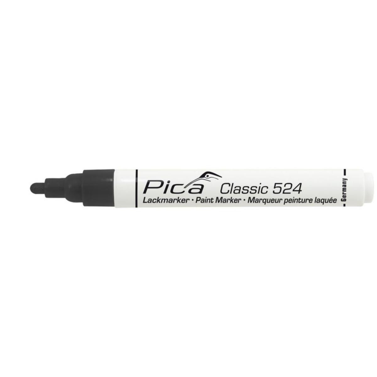Maalikynä Pica Classic 524 - MAALIKYNÄKYNÄ MUSTA PICA 524 3MM