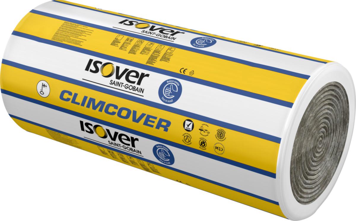 Ilmastointi/Lamellimatto Isover Climcover Roll CR Alu1 - ILMASTOINTIMATTO ISOVER Climcover Roll alu 100 PKT=4,8