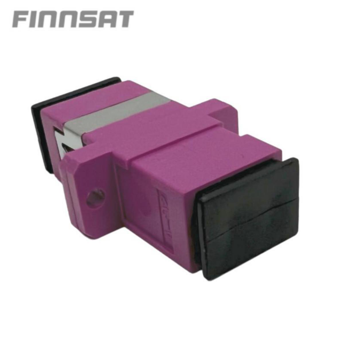 Adapteri Finnsat OM4 - ADAPTERI FINNSAT OM4 SC/SC SIMPLEX MAGENTA
