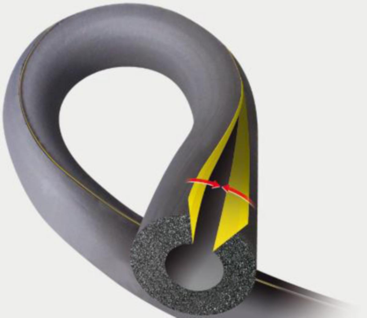 Solukumieriste letku EC eristepaksuus 13mm itseliimautuva - SOLUKUMIERISTE A-COLL. ITSLIIM 13x89 2M 24M/PAK