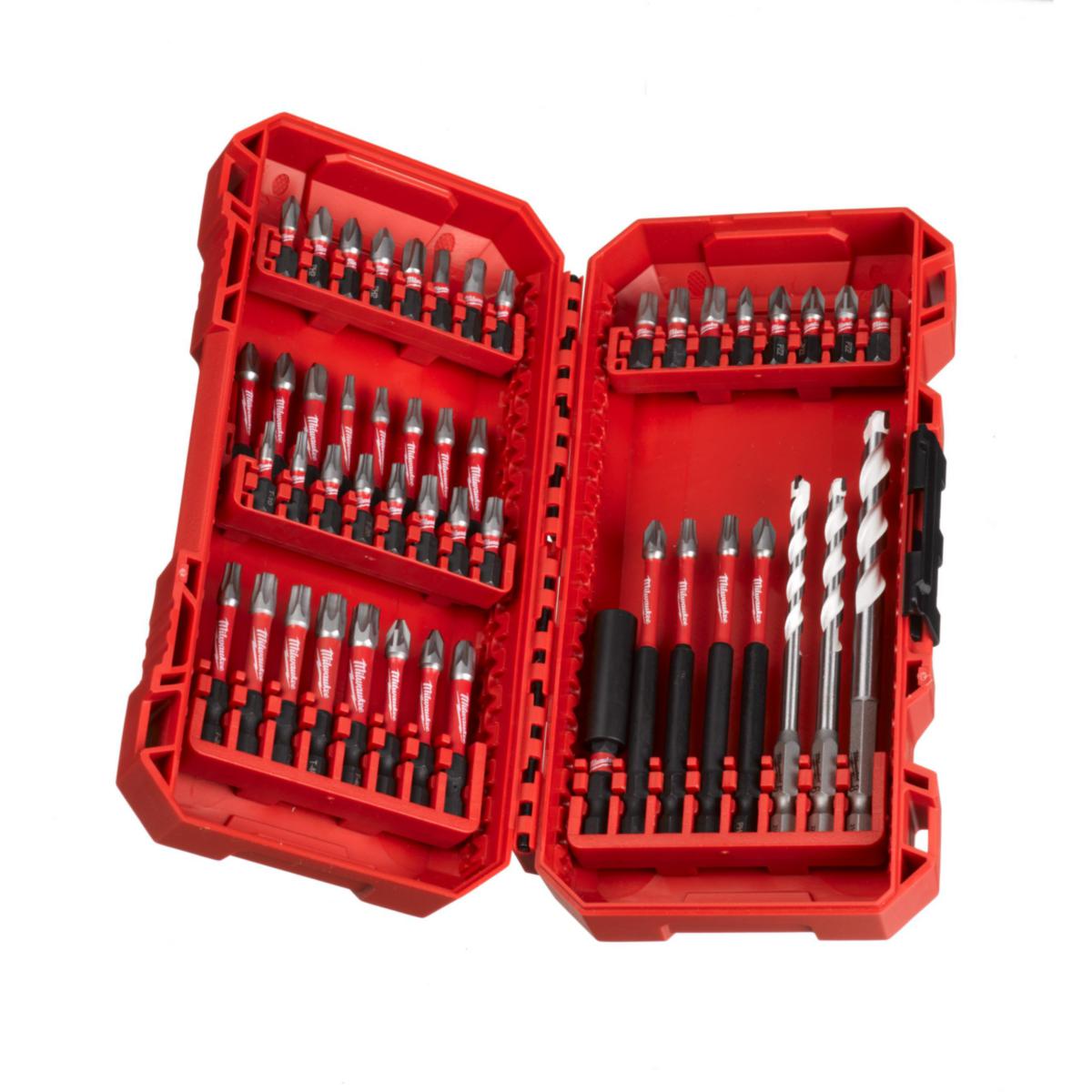Ruuvauskärkisarja Milwaukee Shockwave D/DR CD 48P - KÄRKISARJA MILWAUKEE SHOCKWAVE CD 48P