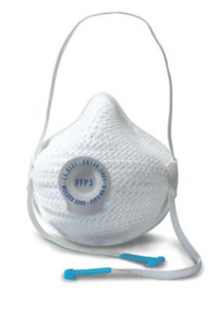 Hiukkassuojain Moldex Air P3 - HIUKKASSUOJAIN FFP3 M/L 10KPL MOLDEX AIR 320501