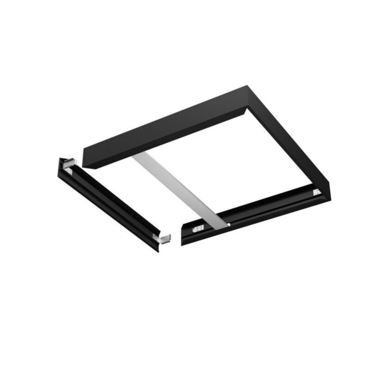 Mekaaninen lisätarvike Ledvance Panel PFM 600 - MEKAANINEN LISÄTARVIKE PL 600 SURFACE MOUNT H75 BK