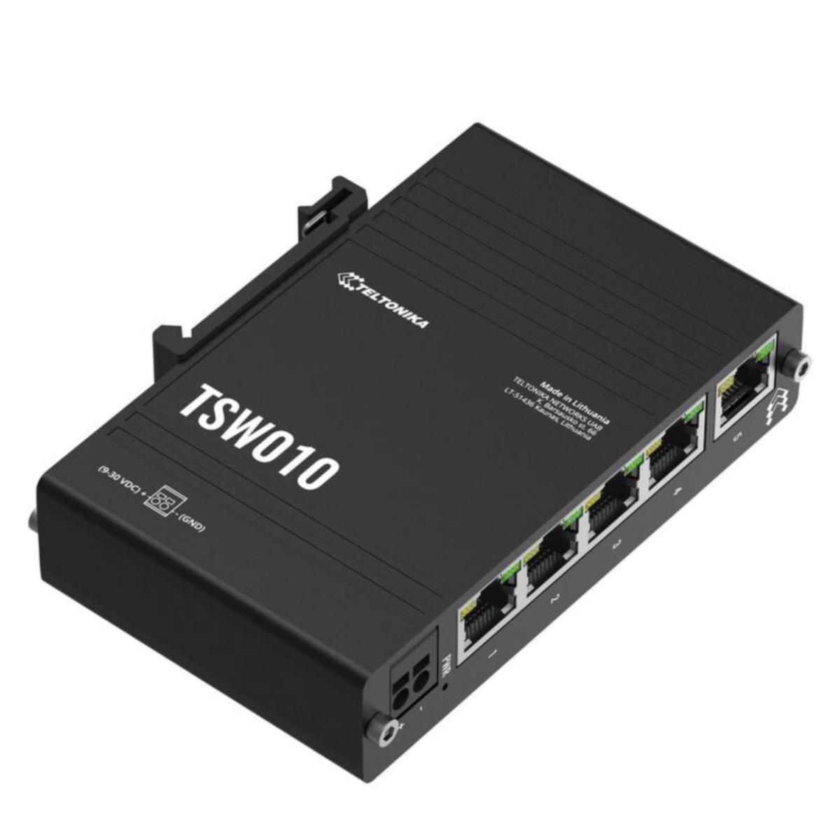 Ethernet kytkin Teltonika - ETHERNET KYTKIN TELTONIKA 5PORT 10/100 INDUSTRIAL POE