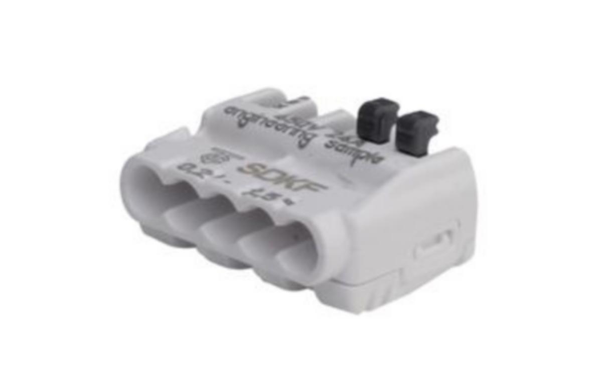 Rasialiittimet PE - RASIALIITIN PE 5-NAP 0.2-2.5mm2 JOUSILIITT