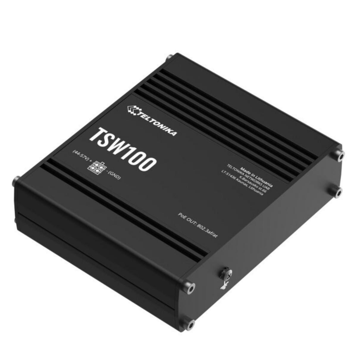 Ethernet kytkin Teltonika - ETHERNET KYTKIN TELTONIKA 5PORT GBIT INDUSTRIAL 4×POE+