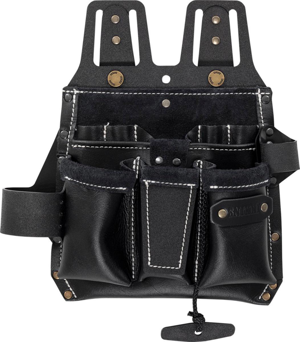 Sähköasentajan tasku Snikki 9141 LTHR - SÄHKÖMIEHENTASKU SNIKKI MUSTA SULMAN 9141 LTHR