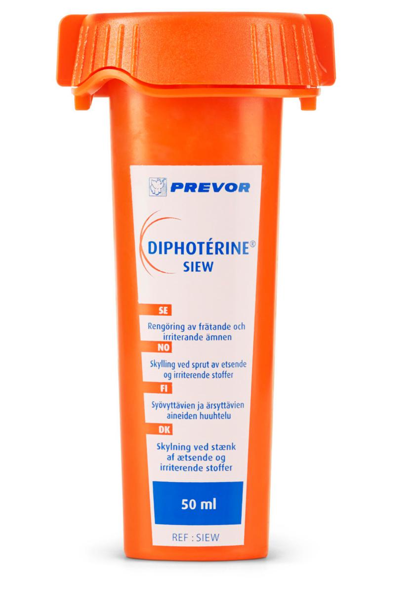 Silmänhuuhtelupullo Diphoterine Siew - SILMÄNHUUHTELUPULLO 50ML MCS DIPHOTERINE SIEW 99-2-01