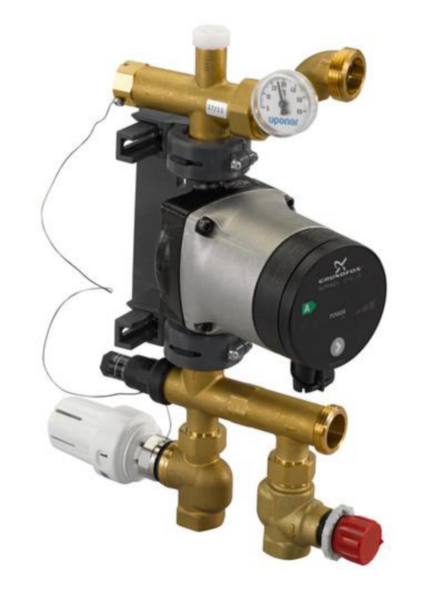 Pumppuryhmä Uponor Fluvia T Push-23 B-W - PUMPPURYHMÄ UPONOR FLUVIA T PUSH 23W-B
