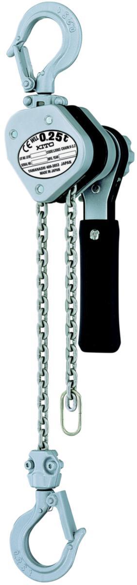 Ketjuviputalja Kito - VIPUKETJUTALJA 250KG/3 KITO LX003