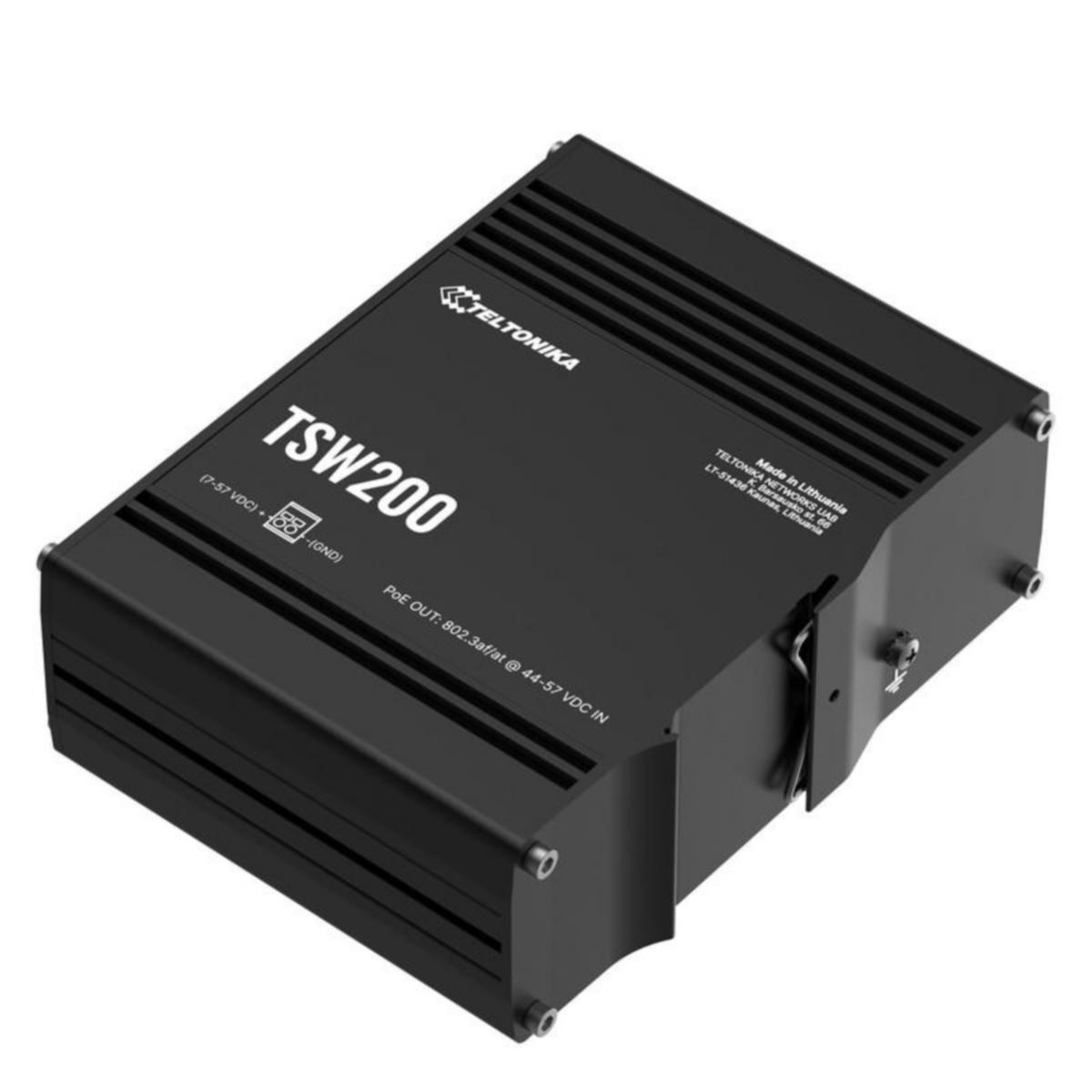 Ethernet kytkin Teltonika - ETHERNET KYTKIN TELTONIKA 8XGBIT+2XSFP INDUSTRIAL POE+