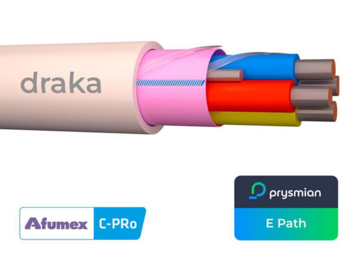 Merkinantokaapeli Afumex C-Pro KLMA-HF - MERKINANTOKAAPELI AFUMEX C-PRO KLMA-HF C-PRO 2X0,8+0,8 PK500