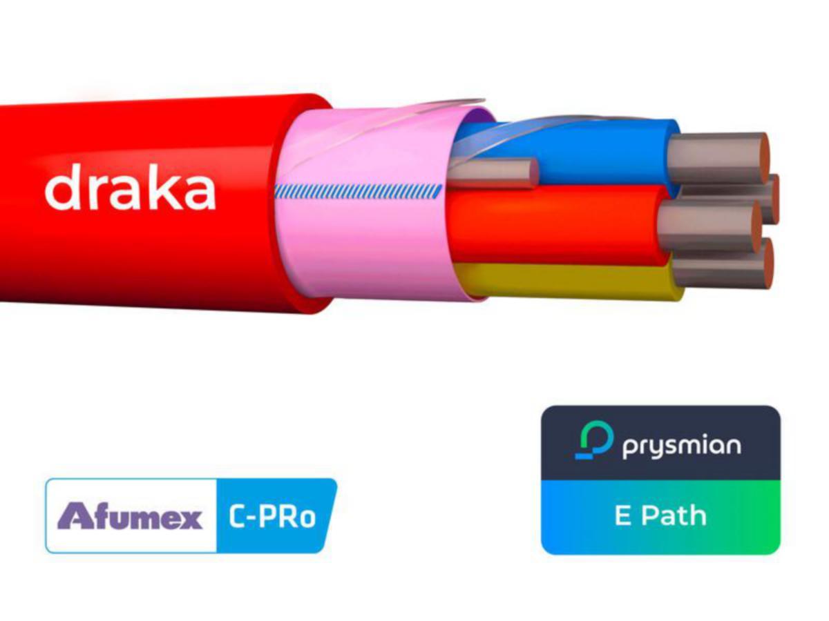 Merkinantokaapeli Draka Afumex C-Pro KLMA-HF - MERKINANTOKAAPELI AFUMEX C-PRO KLMA-HF C-PRO 4X0,8+0,8 PU