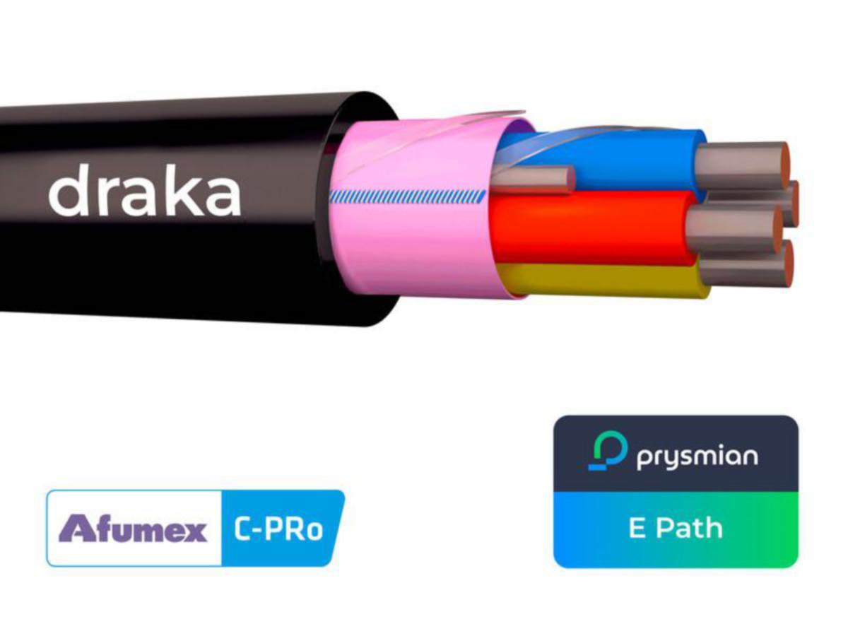 Merkinantokaapeli Afumex C-Pro KLMA-HF - MERKINANTOKAAPELI AFUMEX C-PRO KLMA-HF C-PRO 4X0,8+0,8 MU
