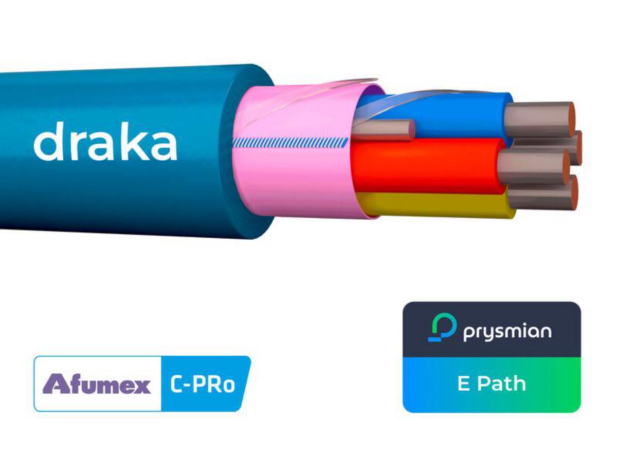 Merkinantokaapeli Afumex C-Pro KLMA-HF - MERKINANTOKAAPELI AFUMEX C-PRO KLMA-HF C-PRO 4X0,8+0,8 SI