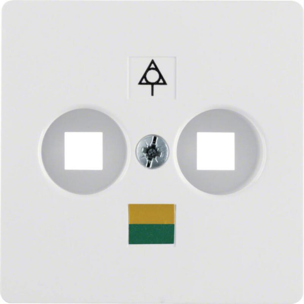 Keskiölevy Hager K.1 - KESKIÖLEVY K.1 POT.TAS.PR 1061 K.VAL