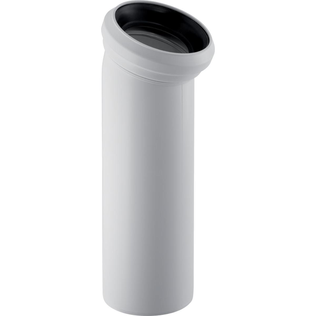 WC-liitoskäyrä - LIITOSKÄYRÄ 22.5° WC:LLE D=110 MM. VALKOINEN