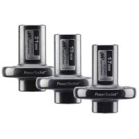 Voimahylsysarja IR 1/2" Powersocket 17,19,21mm