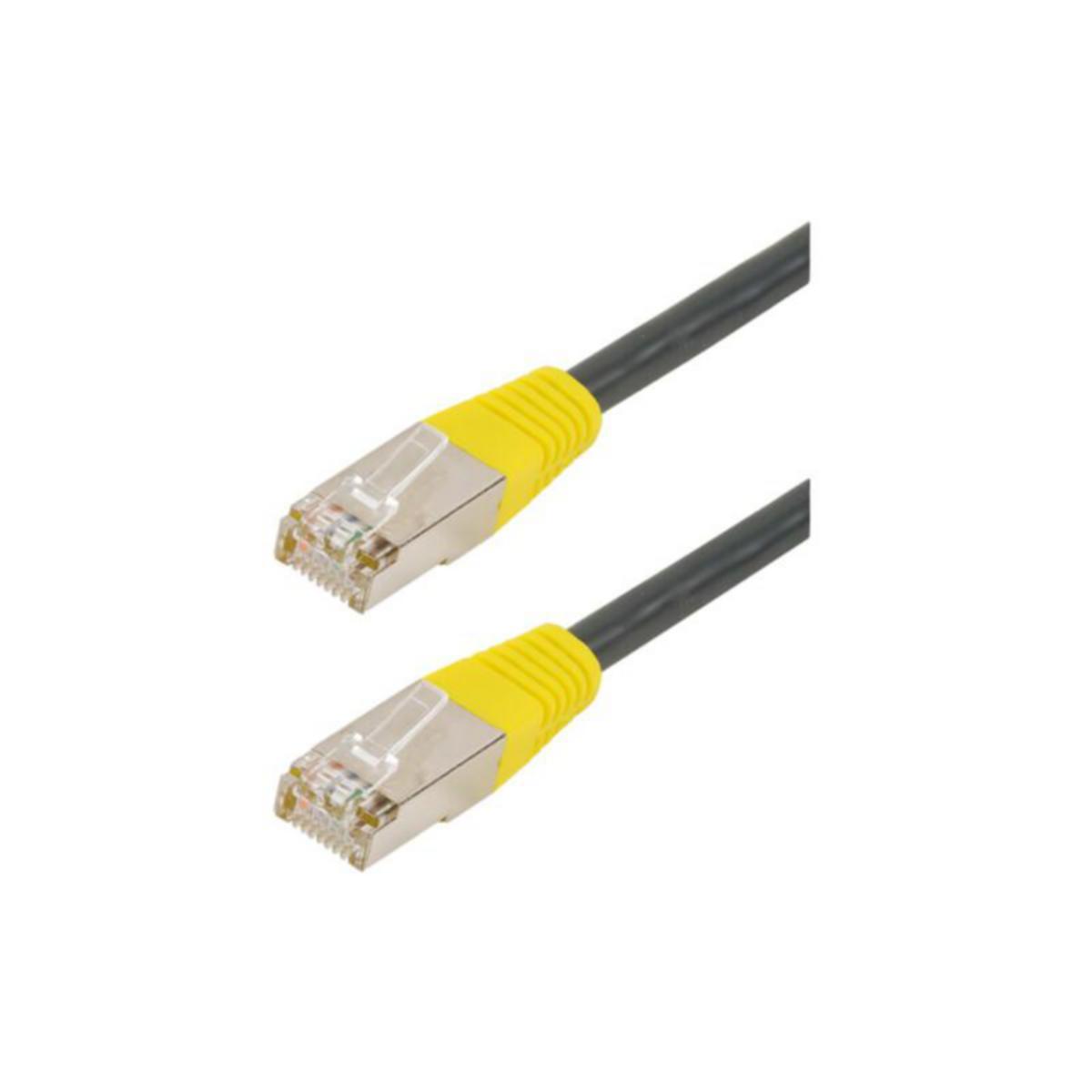Kytkentäkaapeli-CAT6a Erard S/FTP - KYTKENTÄKAAPELI-CAT6A ERARD 50M S/FTP, 500MHZ, LSNH, MUSTA