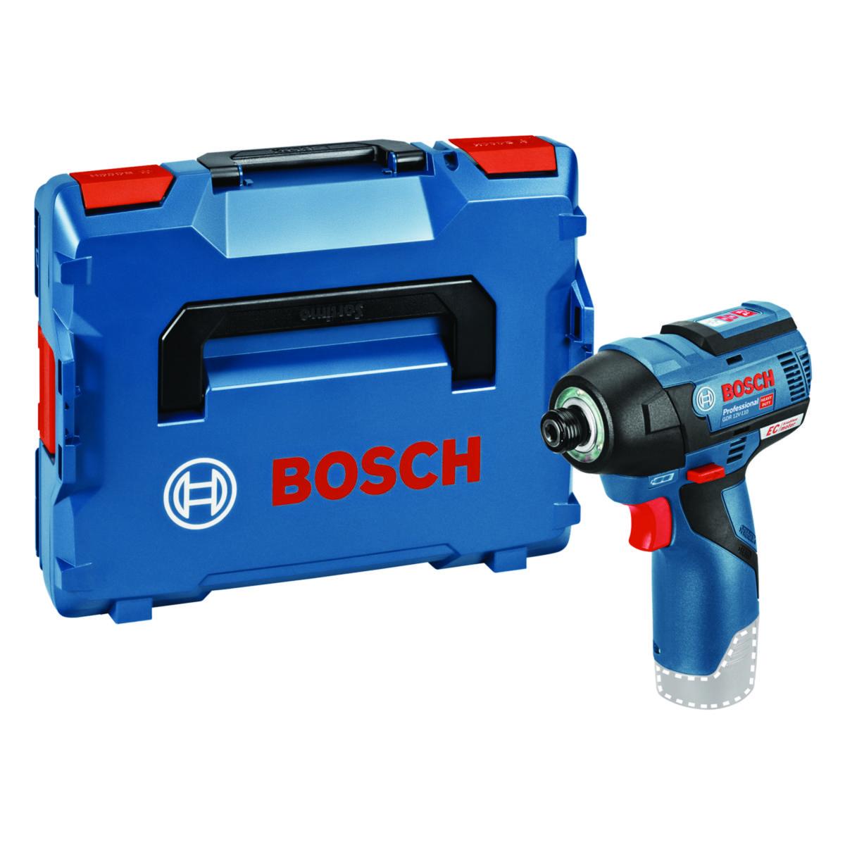 Akkuiskuruuvinväännin Bosch 12V-110 SOLO - AKKUISKURUUVINVÄÄNNIN BOSCH GDR 12V-110 SOLO L-BOXX