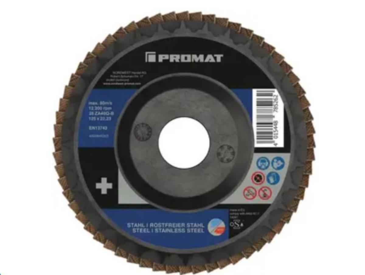 Lamellilaikka Promat premium 2in1 - LAIKKA PROMAT LAMELLILAIKKA 125MM K:40