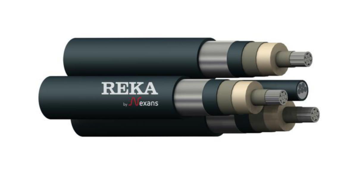 Keskijännitekaapeli Reka DryRex AHXAMK-WM - KESKIJÄNNITEKAAPELI DRYREX AHXAMK-WM 20 KV 3X70+62