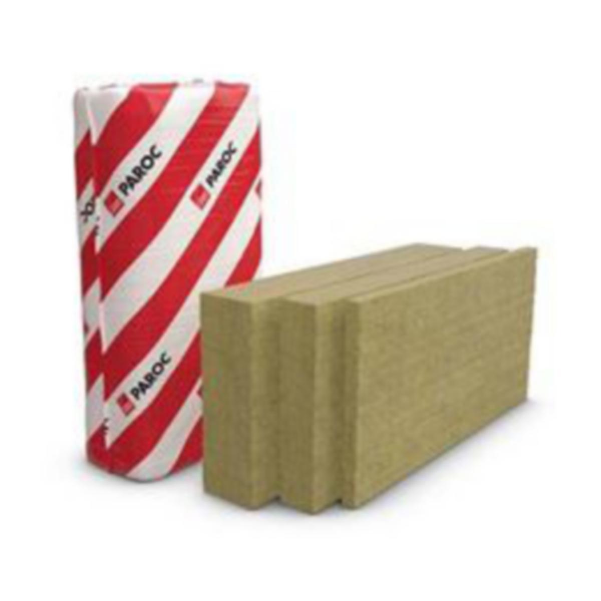 Eristelevy Paroc Extra - KIVIVILLALEVY PAROC EXTRA 50X565X870 6,8M2/PAK