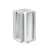 Kulmakappale MP-Bolagen Ductel  valkoinen