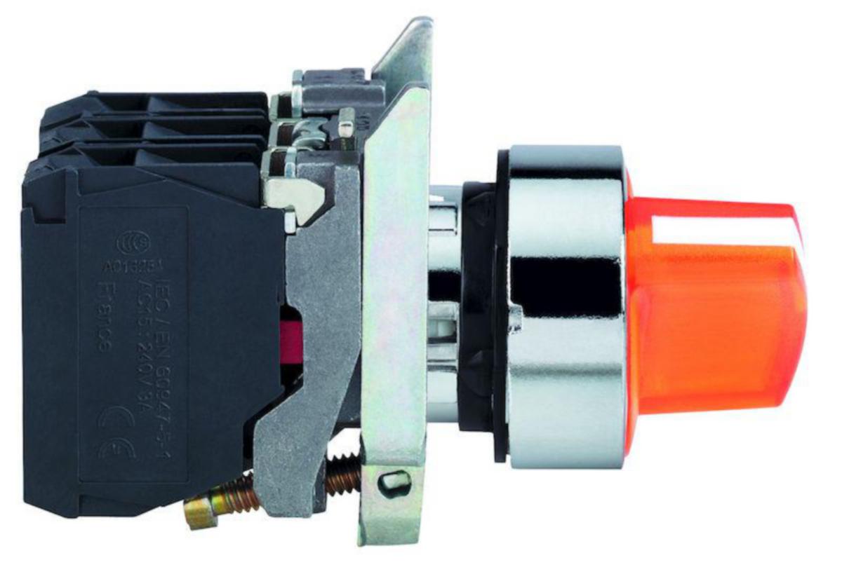 Valonväännin LED Schneider Electric Harmony XB4BK - VÄÄNNIN HARMONY XB4BK125B5 KELTAINEN LED 24V