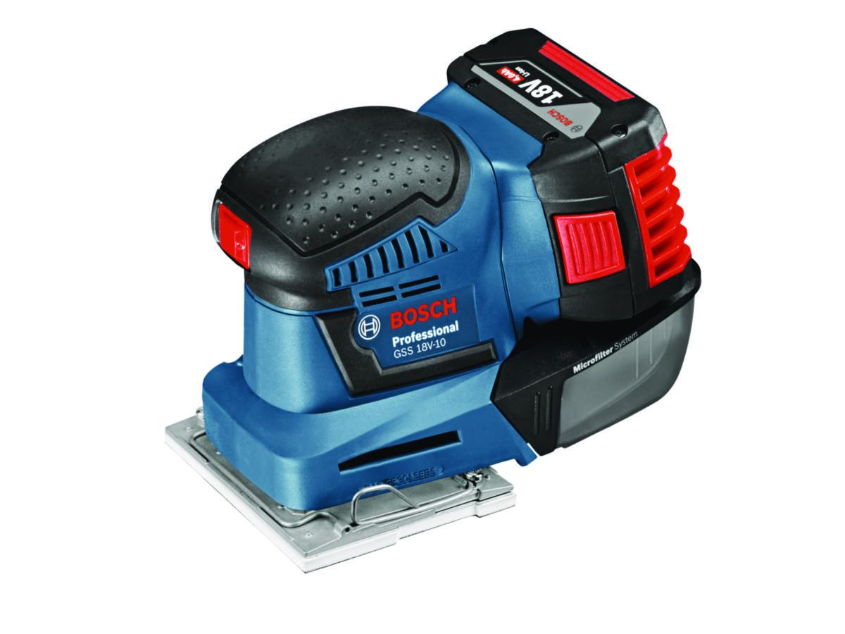 Akkutasohiomakone Bosch GSS 18V-10 - AKKUTASOHIOMAKONE BOSCH GSS 18V-10 SOLO L-BOXX