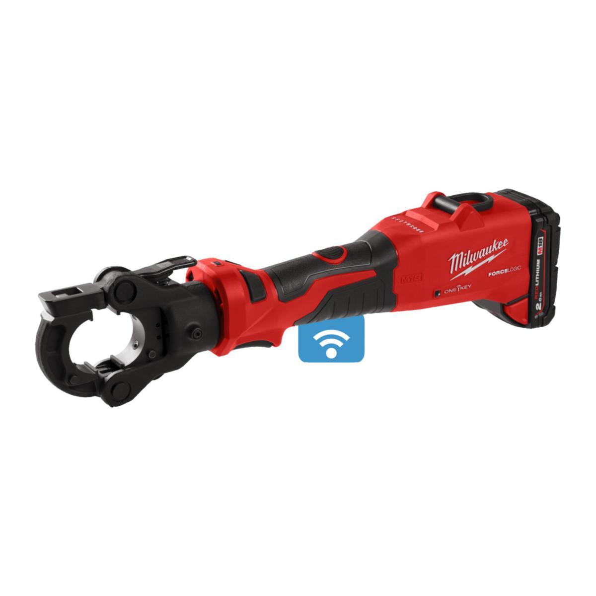 Hydraulinen akkukaapelipuristin Milwaukee M18 ONEHCCT60-202C - HYDRAULINEN AKKUKAAPELIPURISTI MILWAUKEE M18 ONEHCCT60-202C