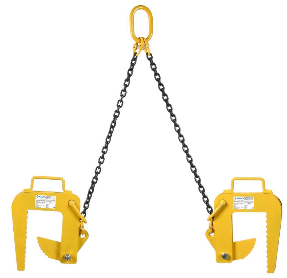 Kaivonrengastarrain Haklift 2-haarainen - KAIVONRENGASTARRAIN 2T KRT2KVAL 2-H/60-120MM/VP