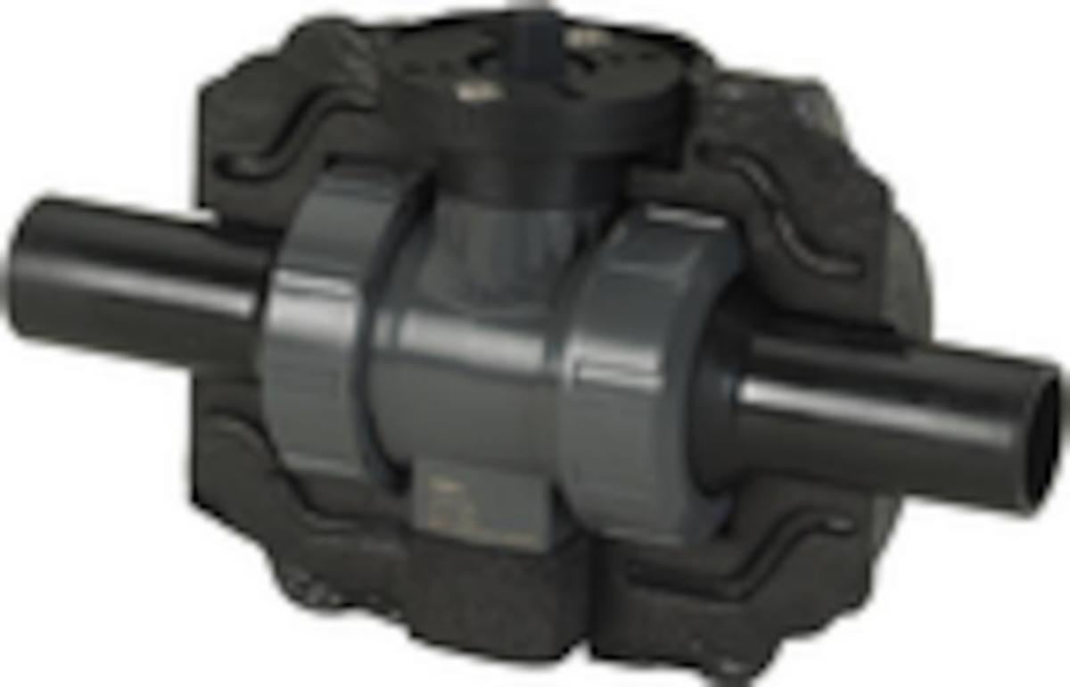 Palloventtiili paljas kara eristetty CF2.0, GF - PALLOVENTTIILI ERISTETTY 63MM PALJAS KARA