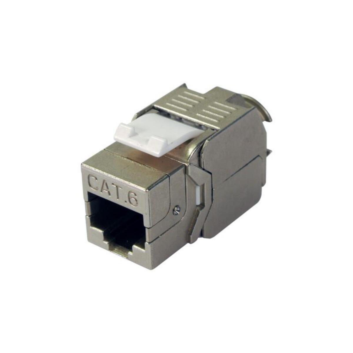 Liitin-CAT6 Finnsat työkaluton - LIITIN-CAT6 DATACOM RJ45 FTP N KEYSTONE TYÖKALUTON