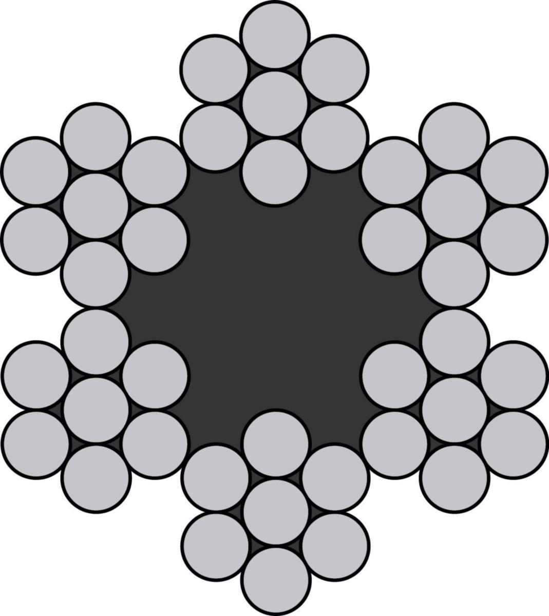 Vaijeri Certex - VAIJERI 3MM 6X7 3.000607RWQN01