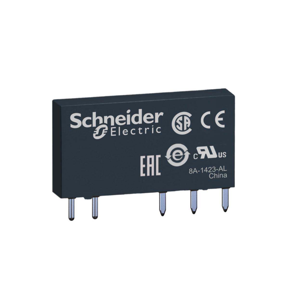 Pistokantarele Schneider Electric Zelio - VÄLIRELE ZELIO RSL1GB4ED 1C/O 48VDC KULLATTU