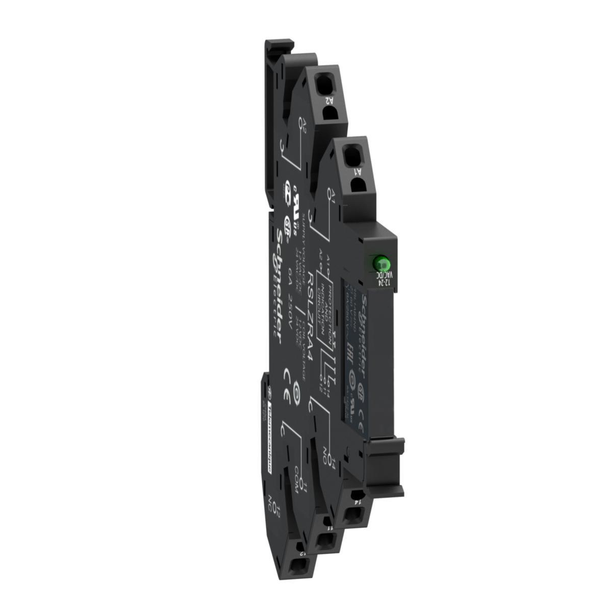 Pistokantarele Schneider Electric Zelio - VÄLIRELE ZELIO RSL1PRFU 1V 115VAC/DC JOUSI