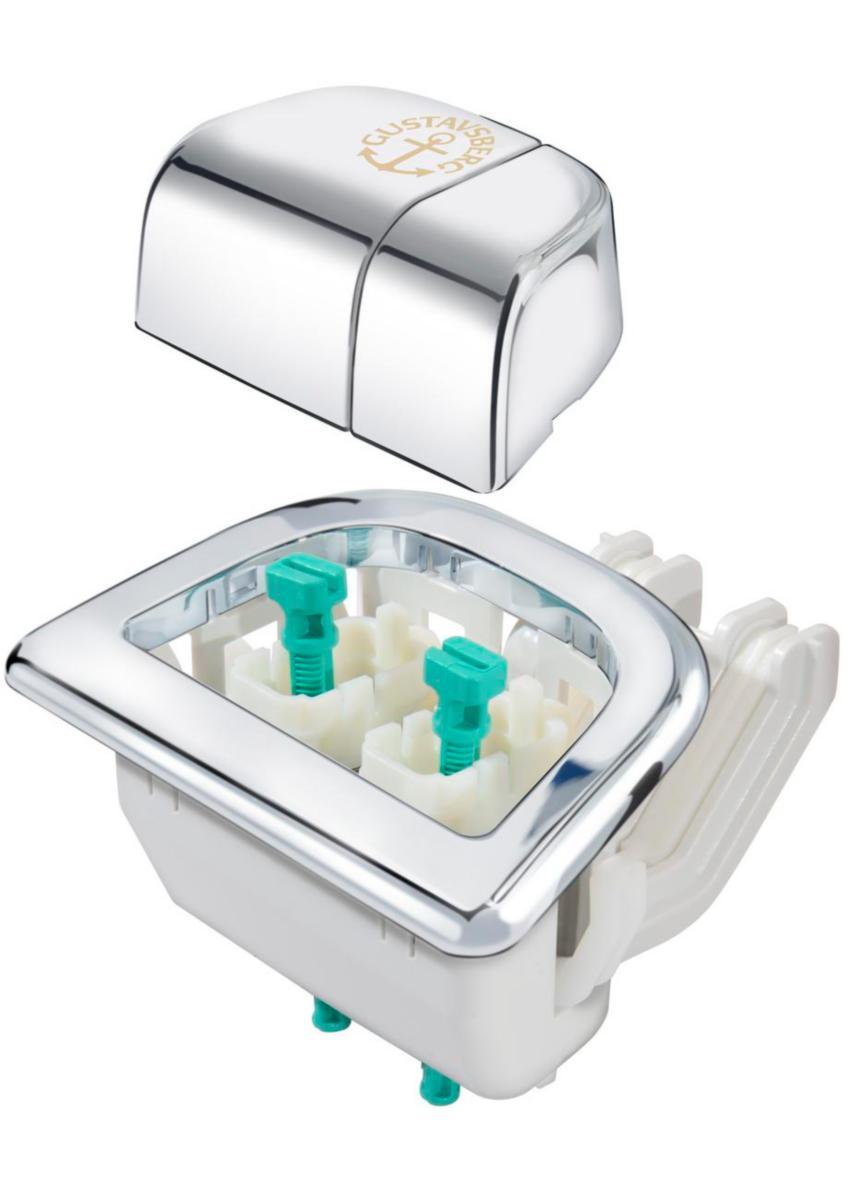 Painonappi Gustavsberg Nautic - PAINONAPPI NAUTIC TÄYD. DUO KROMI