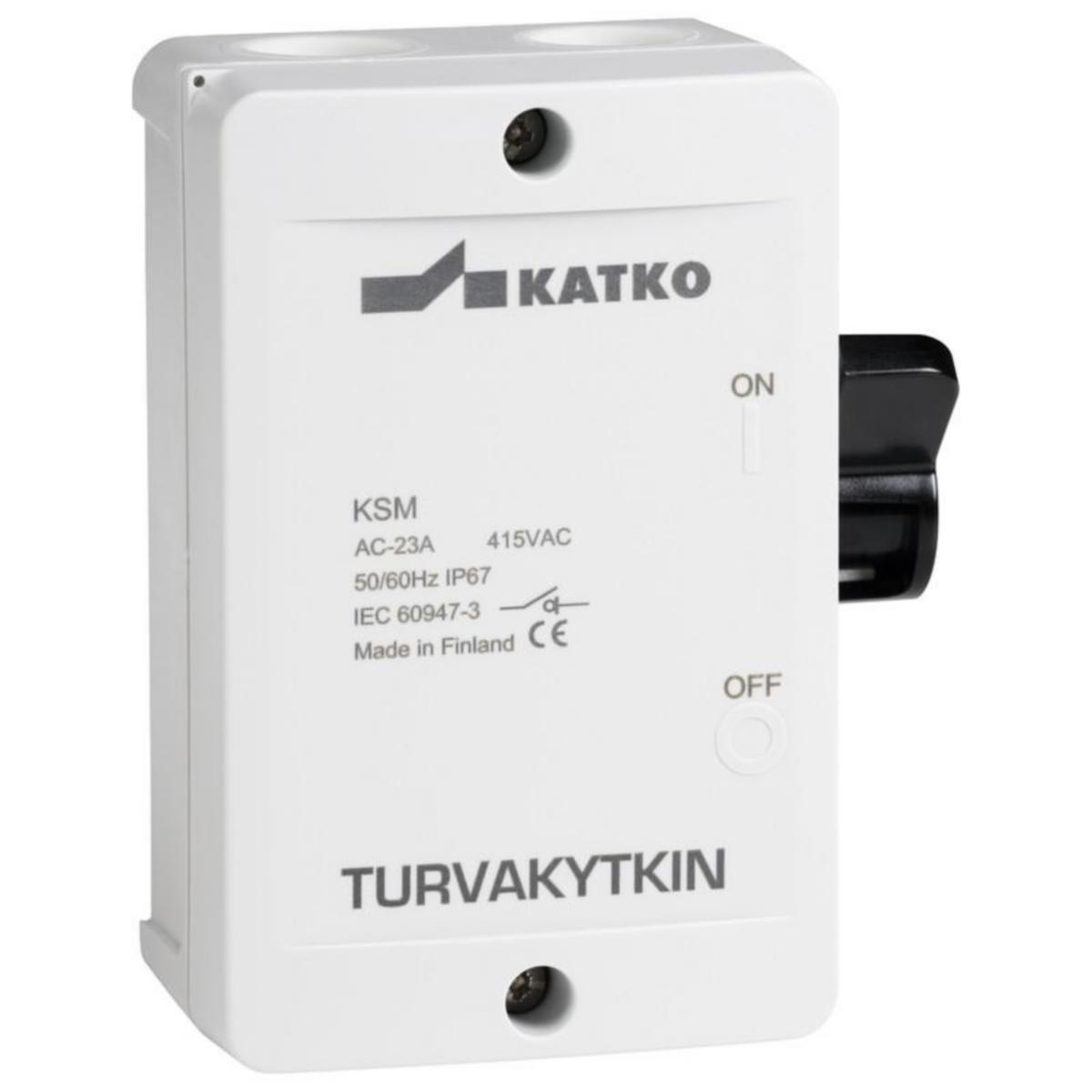 Turvakytkin vipu Katko KSM - TURVAKYTKIN VIPU KATKO KSM 216U.AC.415V/16A/7.5KW