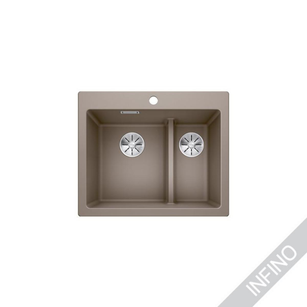Keittiöallas Blanco Pleon - PÄÄLTÄ ASENNETTAVA ALLAS BLANCO PLEON 6 SPLIT SILGR TAR