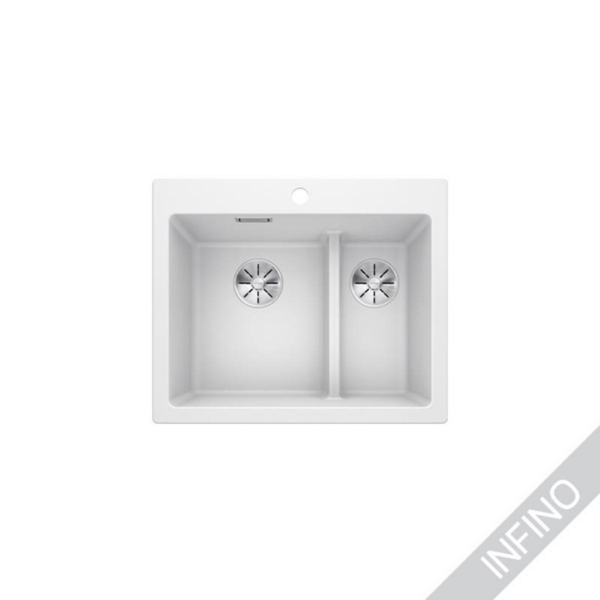 Keittiöallas Blanco Pleon - PÄÄLTÄ ASENNETTAVA ALLAS BLANCO PLEON 6 SPLIT SILGR VAL