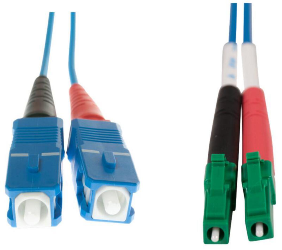 Kytkentäkaapeli-kuitu Hexatronic SM Duplex SC/UPC-LC/APC - KYTKENTÄKAAPELI-KUITU HEXATRON 2XSC/UPC-2XLC/APC DPX SIN 3M