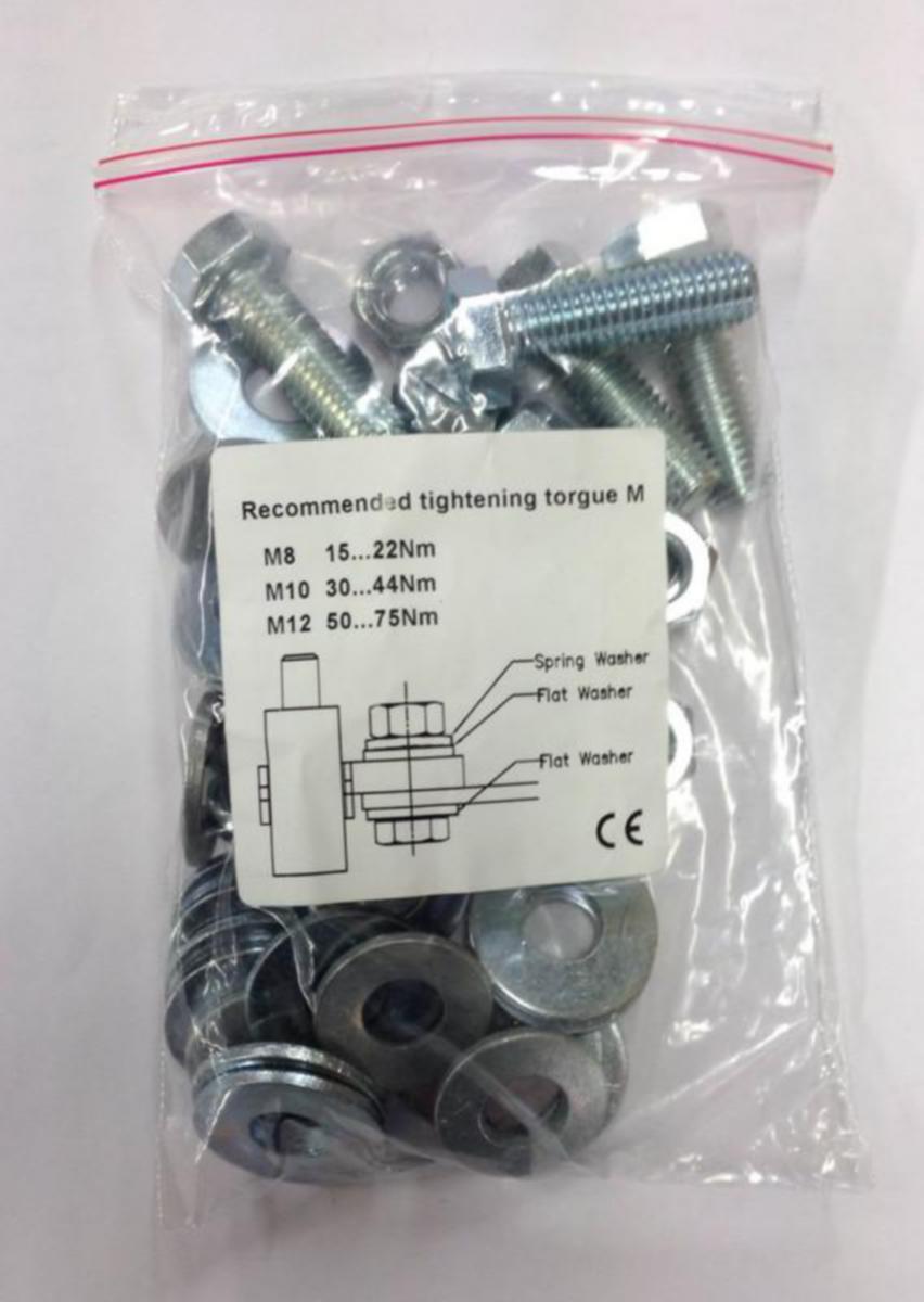 Kytkinvarokkeiden ja kuormankytkimien liitinpulttipakkaus Katko - LIITINPULTTIPAKKAUS KATKO M12PP3P KIINNITYSPULTIT LIIT